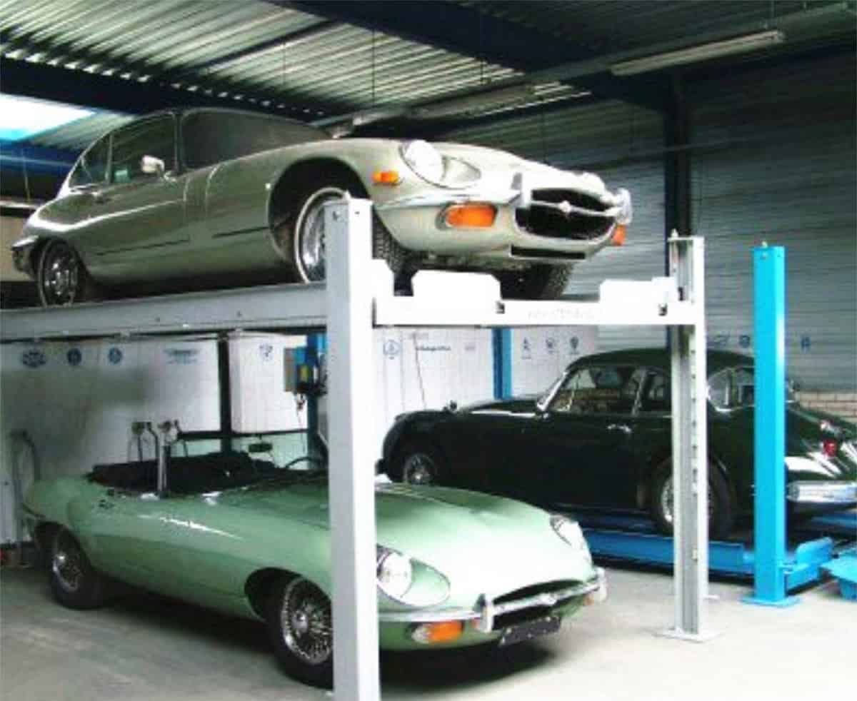 PJS四柱簡易式立體停車設備